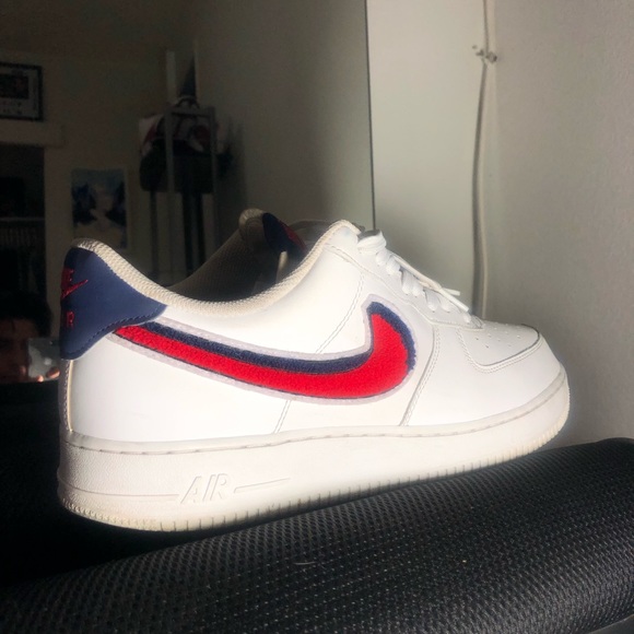 Nike air Force 1 chenille swoosh - Picture 5 of 5